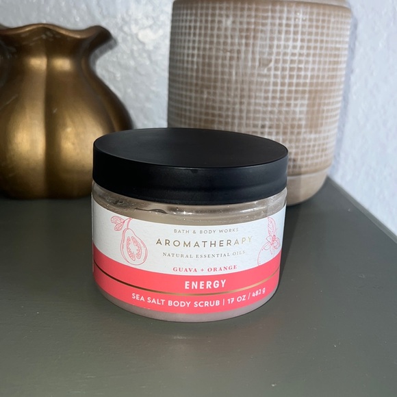 Bath & Body Works Other - bath & body works aromatherapy guava + orange sea salt body scrub